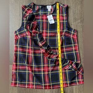 NWT JCrew Factory Tartan Blouse